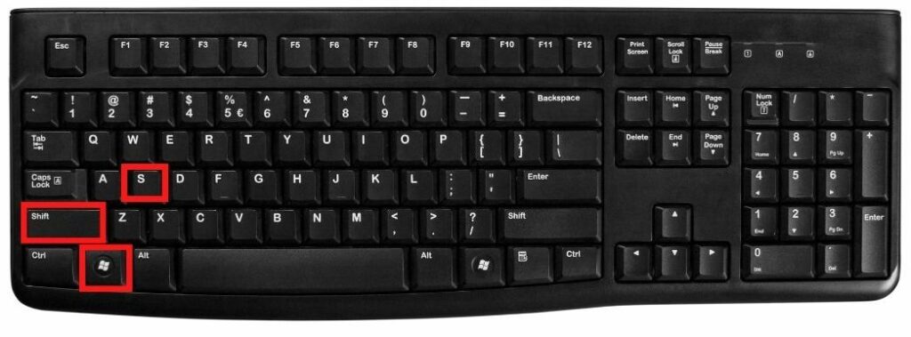 Screenshot Keyboard Shortcut Key