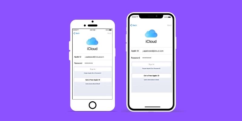 how to transfer data using iCloud